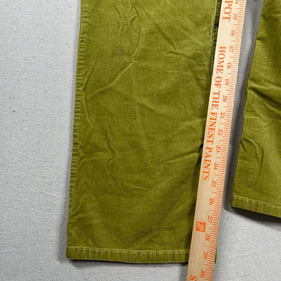 Vintage Susan Bristol Corduroy Pants Womens 10 Peridot Straight Leg Relax 29x30 - Picture 9 of 11